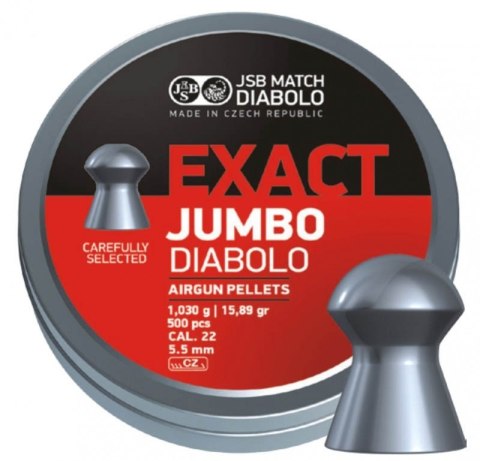 Diabolo JSB Exact Jumbo 5,51mm 500 szt.