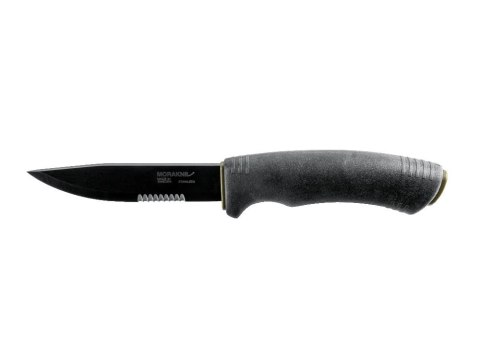 Nóż Morakniv Bushcraft SRT czarny ząbkowany