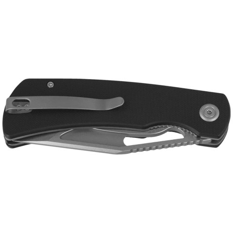 Nóż składany Kubey Gurkha Black G10, Beadblasted 14C28N by Johan Jordaan (KU397A) Kubey Knife