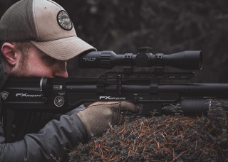 Wiatrówka pcpFX Leopard Sniper Bottle 700 ..30 7.62 mm