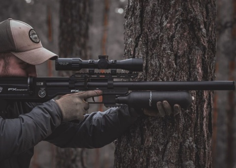 Wiatrówka pcpFX Leopard Sniper Bottle 700 ..30 7.62 mm