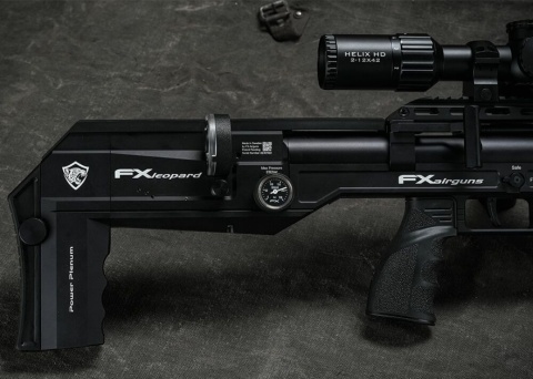 Wiatrówka pcpFX Leopard Sniper Bottle 700 ..30 7.62 mm
