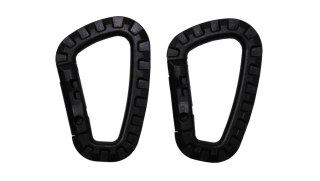 Karabinek MFH plastikowy 8,5cm 2szt.