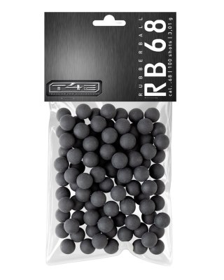 Kule gumowe T4E Rubber Ball RB Prac-Series .68 - 100 szt.