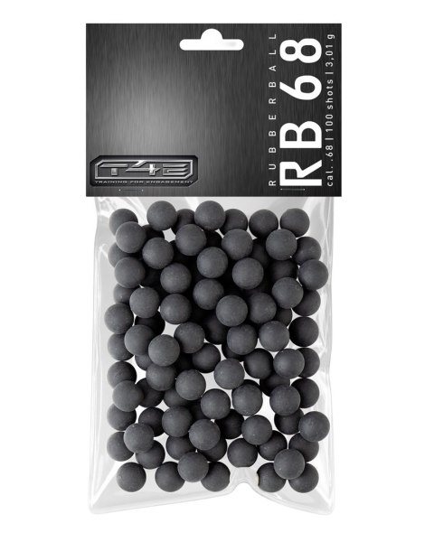 Kule gumowe T4E Rubber Ball RB Prac-Series .68 - 100 szt.
