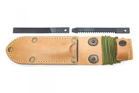 Kabura Mikov UTON 362-4 Natur Leather-Brassl z akcesoriami