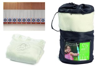 Siatka ochronna 320x1000 cm biała