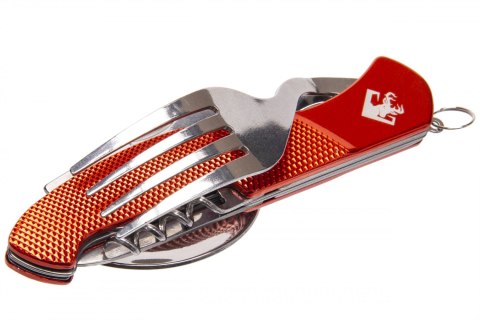 Sztućce składane Wildee Camper czerwone