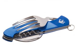 Sztućce składane Wildee Camper niebieskie