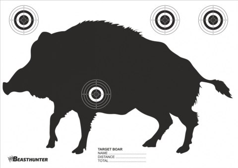Tarcza sylwetka Beast Hunter Boar 10 szt.