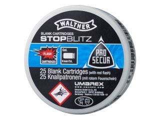 Walther Flash 9 mm do pistoletu 25 szt.