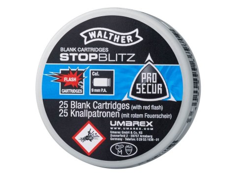 Walther Flash 9 mm do pistoletu 25 szt.