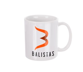 Kubek Balistas 325 ml Logo+Tekst