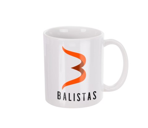 Kubek Balistas 325 ml Logo+Tekst