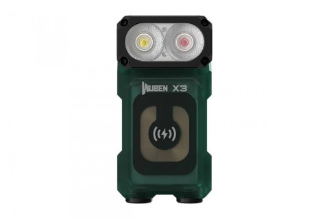 Latarka Wuben X3 zielona
