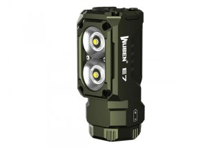 Latarka Wuben E7 zielona