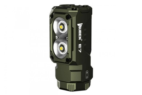 Latarka Wuben E7 zielona