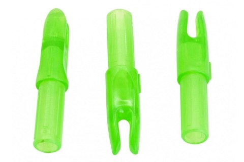 Nasadka do strzałki wewnętrzna 1szt. Zielona Półprzezroczysta