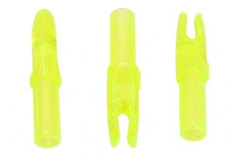 Nasadka do strzałki wewnętrzna 1szt. Żółta Półprzezroczysta