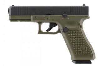 Wiatrówka pistolet Umarex Glock 17 Gen5 BlowBack Battlefield Green 4,5mm