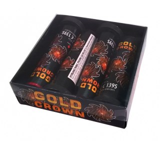 Bombki kulkowe złota korona 30mm 4szt.