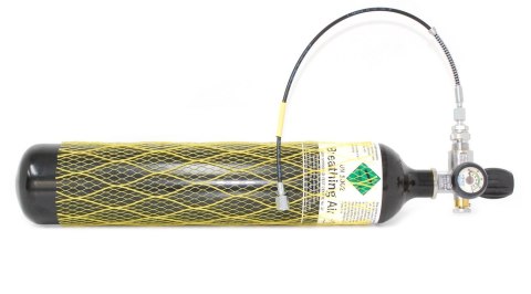 Butla 3l z manometrem i wężem