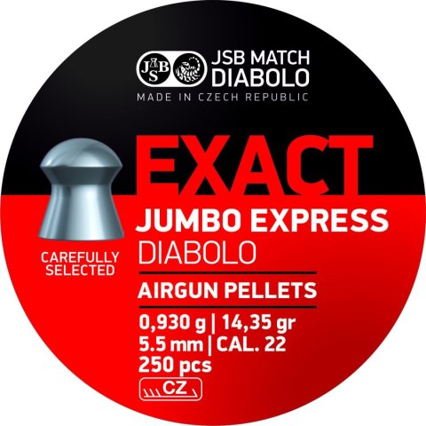 Diabolo JSB Exact Jumbo Express 5,52mm 250szt
