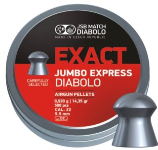 Śrut JSB Exact Jumbo Express 5,52mm 500 szt.