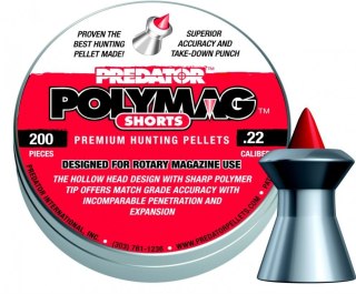 Diabolo JSB Predator PolyMag Shorts 5,5mm 200 szt.