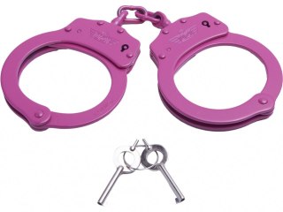 Kajdanki UZI różowe