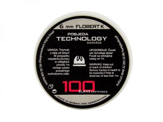 Naboje startowe 6 mm Short PTG 100 szt