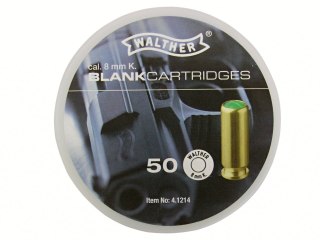Naboje startowe 8 mm do pistoletu 50 szt Walther