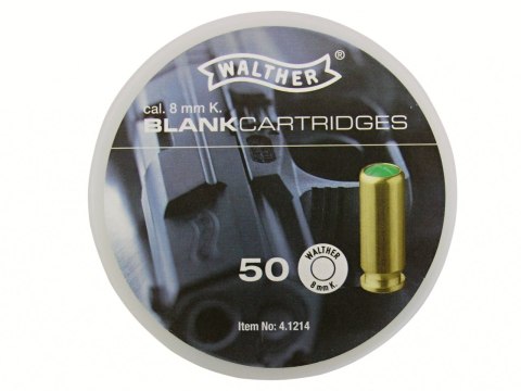 Naboje startowe 8 mm do pistoletu 50 szt Walther