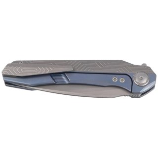 Nóż składany Bestech Wet Nellie Blue/Grey Titanium, Fine Stonewashed MagnaCut by Kombou (BT2505A) Bestech Knives