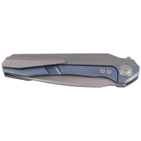 Nóż składany Bestech Wet Nellie Blue/Grey Titanium, Fine Stonewashed MagnaCut by Kombou (BT2505A) Bestech Knives
