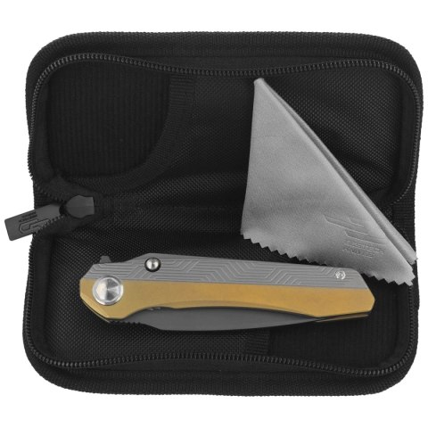 Nóż składany Bestech Wet Nellie Bronze/Gray Titanium, Grey PVD MagnaCut by Grzegorz Grabarski (BT2505D) Bestech Knives