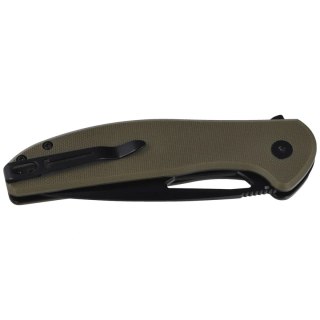Nóż składany Bestechman Whalefin OD Green G10, Black PVD D2 (BMK18D) Bestechman by Bestech Knives