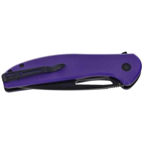 Nóż składany Bestechman Whalefin Purple G10, Black PVD D2 (BMK18F) Bestechman by Bestech Knives