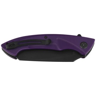 Nóż składany Kubey Anteater Purple G10, Blackwashed 14C28N (KU212M) Kubey Knife