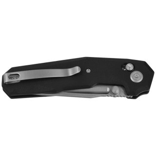 Nóż składany Kubey Carve Black G10, Beadblasted 14C28N (KU237A) Kubey Knife