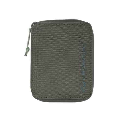 Portfel antykradzieżowy Lifeventure Recycled RFiD Bi-Fold Wallet - olive Lifeventure