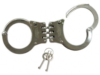 UZI Kajdanki policyjne srebrne