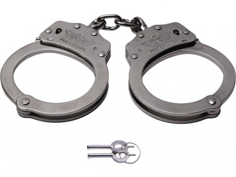 UZI Professional kajdanki srebrne