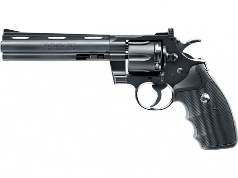 Wiatrowy rewolwer Umarex Colt Python 6" czarny Diabolo/BB 4,5mm