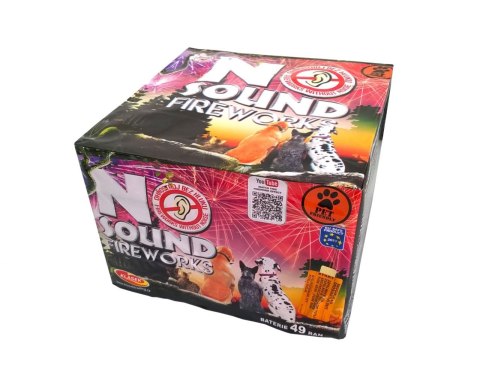 Compact 49 wound / 25mm NO SOUND FIREWORKS