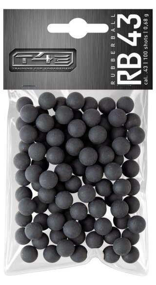 Kule gumowe .43 T4E Rubber Ball RB 100 szt.
