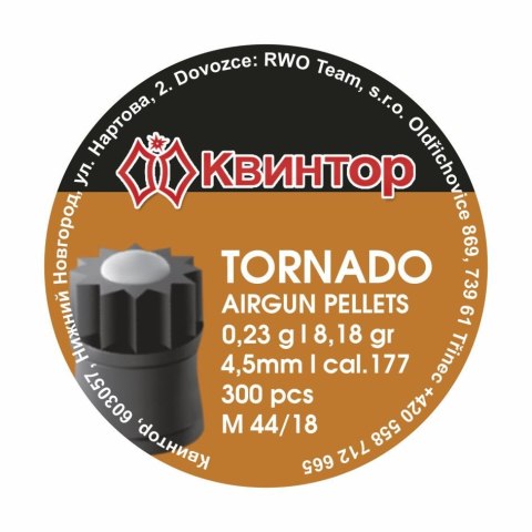 Kvintor Tornado B 4,5 mm 300 szt.