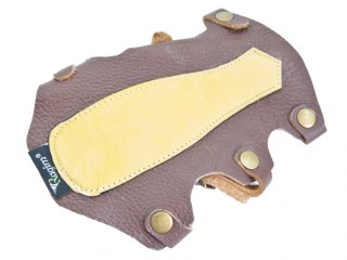 Ochraniacz przedramienia Ragim ze skórzanymi paskami