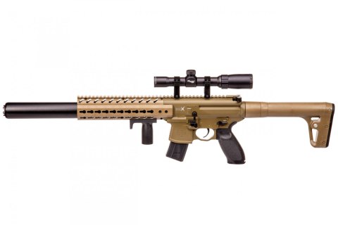 Wiatrówka Sig Sauer MCX FDE 4,5mm z lunetą