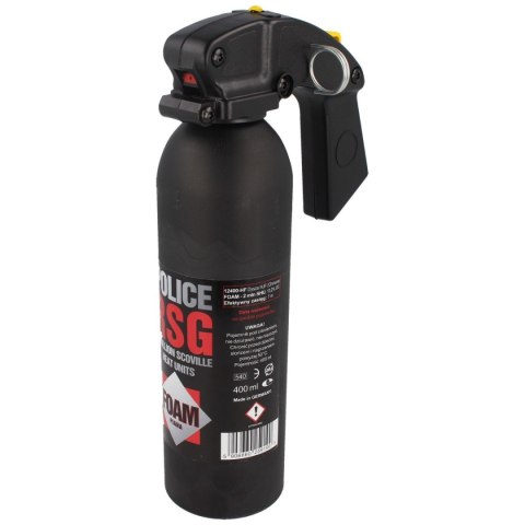 Gaz pieprzowy Sharg Police RSG Foam-Piana 2mln SHU 400ml HJF (12400-HF) Sharg